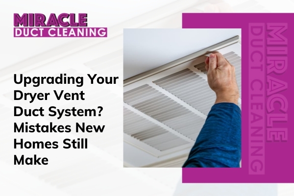 Dryer vent cleaning in Mississauga for safe airflow